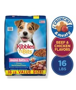 Kibbles &#39;n Bits Mini Bites Small Breed Beef &amp; Chicken Flavor Dog Food - ... - £30.54 GBP