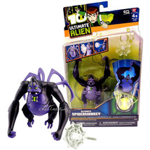 Year 2010 Ben 10 Ultimate Alien Series 3 Inch Tall Figure Ultimate SPIDERMONKEY - $44.99