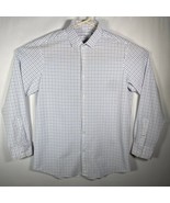 Mizzen + Main Leeward Men’s XL Trim Fit L/S Button Front Checkered Shirt... - $52.95 CAD