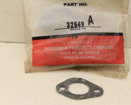 Genuine Tecumseh Toro Snow Blower Mower Intake Gasket 32649 Superseded t... - $7.81