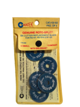 Seatek B-102 roto split  replacement cable cutter blades pack of 5 - £38.77 GBP