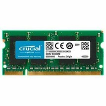 Crucial CT25664AC800 2GB DDR2 800Mhz PC2-6400 200-pin Sodimm Speicher 2 G - £32.99 GBP