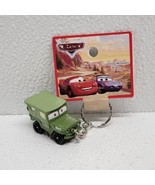 2006 Disney Pixar Cars Movie Keychain Sarge Character - New! - £15.29 GBP