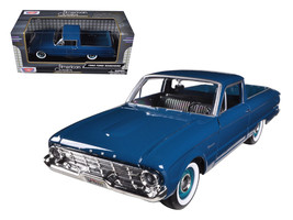 1960 Ford Falcon Ranchero Pickup Blue 1/24 Diecast Model Car by Motormax - £31.98 GBP