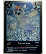 Digimon Card Game - Gomamon P-004 Promo V.0.0 Eng. - $17.82