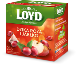 LOYD tea APPLE &amp; ROSEHIP fruit tea -1 box/20 tea bags -FREE SHIPPING - $9.89