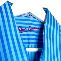 Robert Graham Blue Stripe Long Sleeve Sz Large 16 1/2 - 42 - £23.89 GBP