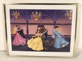 Disney Royal Ball Framed Display May I Have This Dance Picture Printed I... - £38.69 GBP