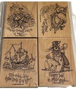 Stampin Up! Rhyme Time Rubber Stamp Set Of 4 Nursery Rhyme Designs - €12,37 EUR