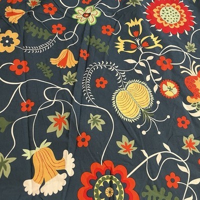 Vintage IKEA ROSENRIPS Reversible Queen Duvet cover + 2 standard shams Item image 3