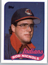 1989 Topps 443 Rod Nichols Rookie Cleveland Indians - £0.77 GBP