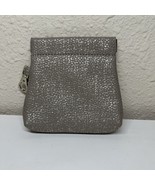 Thirty One Coin/ CARD Purse Pinch Squeeze Top Taupe Shimmer Key Clip 4 x... - $19.20 CAD