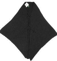 NEW! Lauren by Ralph Lauren Shawl!  Black Pink or Light Blue  Hand Crocheted - £55.46 GBP