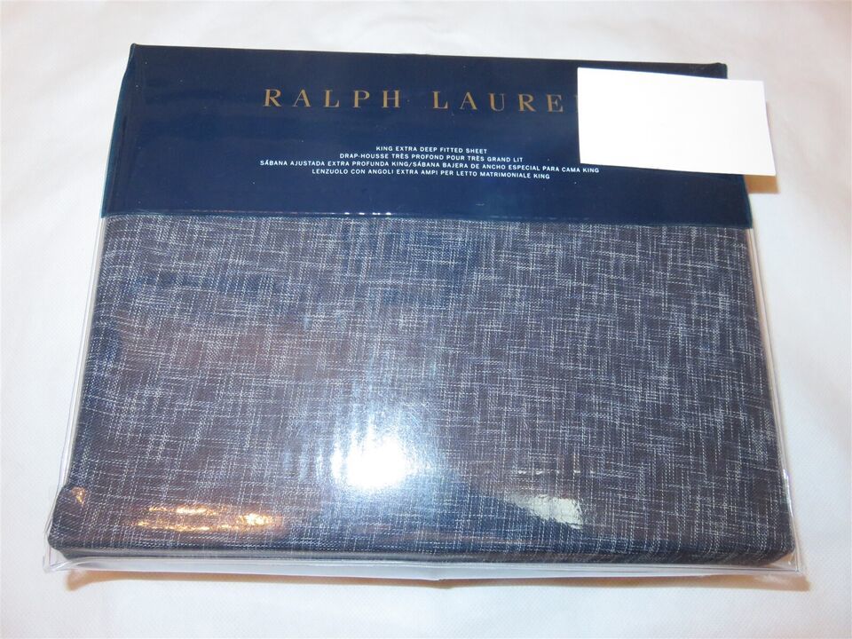 Primary image for Ralph Lauren Journey's End Montray 4P King Sheet set