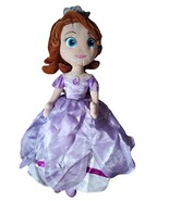 Disney Plush Doll Sophia The First Character Purple 22 Inch Plush Kids Toy - £12.92 GBP