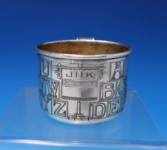 Gorham Sterling Silver Baby Cup w/ GW Alphabet Children Studying #W6-21 ... - £240.95 GBP