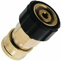 Pressure Washer 3/8 Female NPT To M22 Quick Connect Socket Coupler 14 Mm - £20.82 GBP