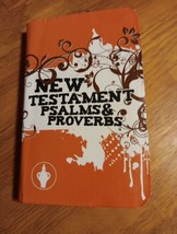 New Testament Psalms Proverbs KJV Pocket Bible Size The Gideons Religiou... - $13.86