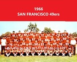 1966 SAN FRANCISCO 49ers 8X10 TEAM PHOTO FOOTBALL PICTURE NINERS NFL - $4.94