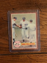 World Series Game 1 1962 Topps  (Sale Is For Card In Title) (01177) - £3.99 GBP