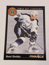 Brent Gretzky Tampa Bay Lightning 1993 - 1994 Pinnacle Rookie Card #429 - £0.78 GBP