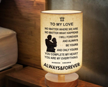Gifts for Wife from Husband, To My Love Gifts - Engraved Table Lamp, Dim... - $35.78