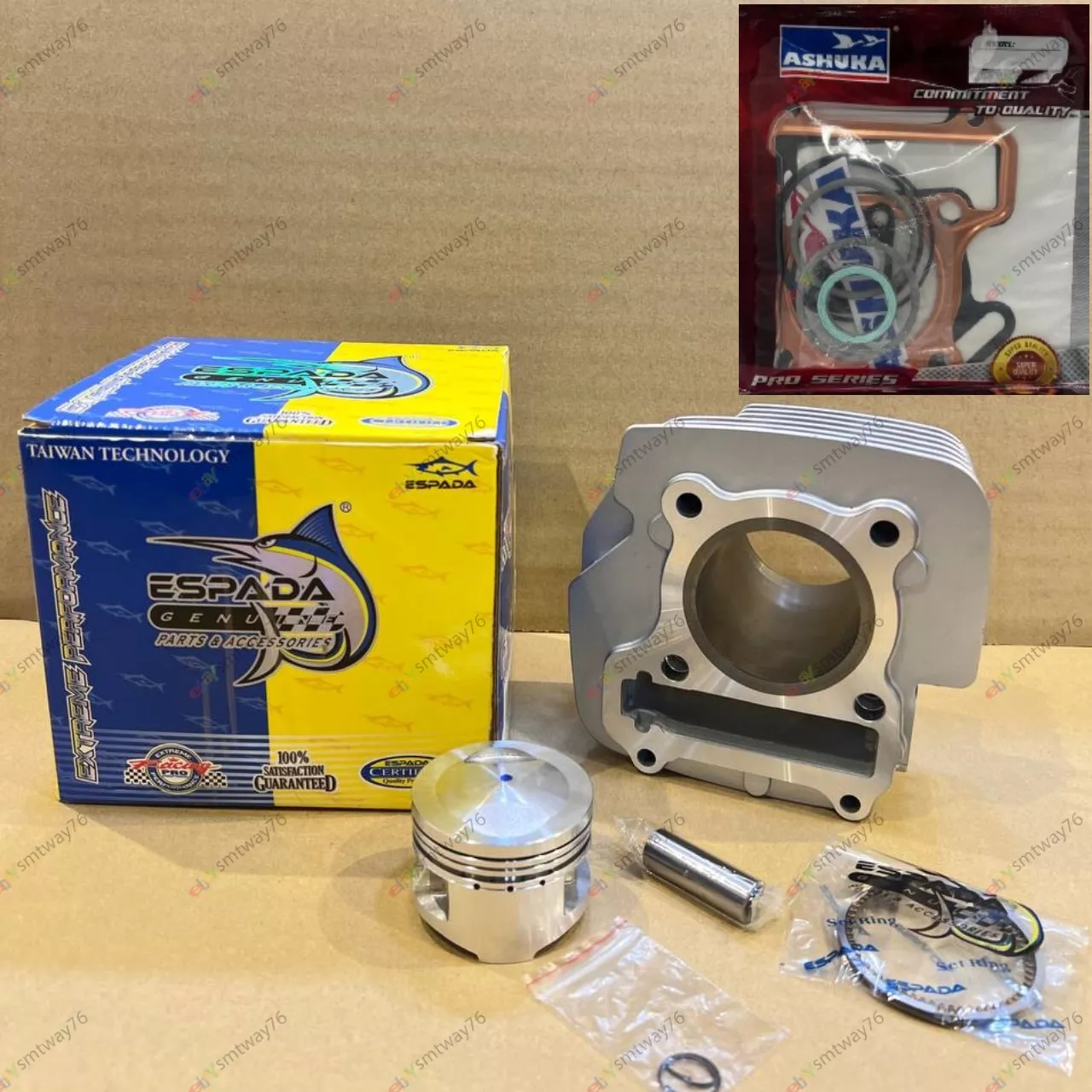 NIB Yamaha TTR 110 Big Bore Kit RACING 128CC + FREE TOP SET GASKET + DHL - $133.90