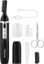 Electric Eyebrow Trimmer For Men And Women, Rechargeable Painless Led Light - £27.12 GBP