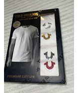 True Religion Men&#39;s Loungewear 3+1 Pack V-Neck Tee sz S NEW IN BOX - $585.22 MXN