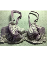 36D Wacoal Embrace Lace Lilac Purple 85191 Womens UW Premium Bra - $348.42 MXN