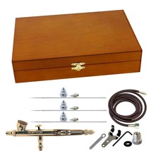 Paasche Airbrush RG-4WC RG Airbrush in Wood Case with 4 Head Sizes - £134.96 GBP