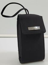 b7) NINE WEST Black Wristlet Wallet ID Holder Accessory Phone Case Trave... - $5.93