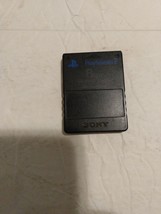 Official OEM Sony PlayStation 2 II Memory Card (Black) PS2 - £8.81 GBP