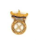 Vintage 10K Gold Filled L G Balfour Co. Daughters of Pocahontas Enamel B... - $1,218.04 MXN