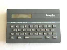 Franklin Computer Spelling Ace SA-98 Linguistic Tech Spell Check Learn t... - $9.43
