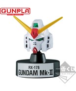 Ichiban Kuji RX-178 Gundam Mk-II Head Figure Gundam Gunpla Ver.2.0  - $42.55