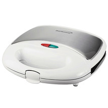 Brentwood Non Stick Compact Dual Sandwich Maker in White - $39.59