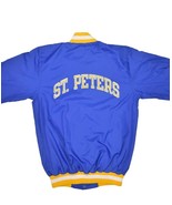 Vintage 80s Champion Warm Up Bomber Jacket Mens S St Peters University U... - £35.56 GBP