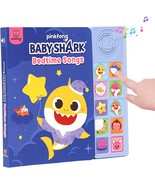 Baby Shark Bedtime Songs 10 Button Sound Book | Baby Shark Toys | Learni... - $54.83 CAD