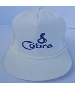 Vtg Cobra Golf Snapback Rope Hat Swingster Made In Usa White Blue Embroi... - €27,38 EUR