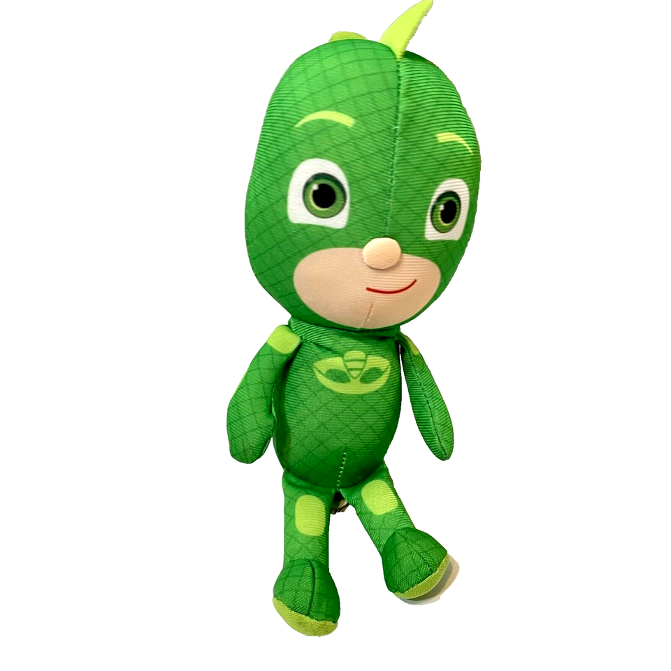 Just Play Disney Jr PJ Masks Green Gekko Plush Stuffed Doll Animal 9