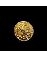 Vintage US Navy Eagle Anchor Brass Uniform Button 7/8” Waterbury Conn - €16,02 EUR