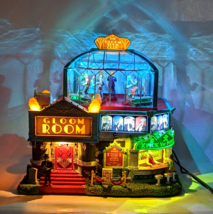 Lemax The Gloom Room Spooky Town Halloween Village Animated Sound LED&#39;s - £146.02 GBP