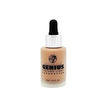 W7 Genius Super Smart Feather Natural Tan Light Make Up Foundation, 30 ml  - $19.00