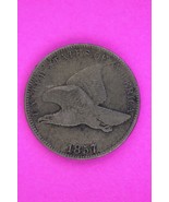 1857 Snow 2 Die of 1856 Flying Eagle Cent Penny Exact Early Coin Picture... - €111,03 EUR