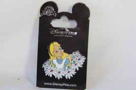 Disney Pin (New) Alice In Wonderland - Circled With Flowers - $14.40