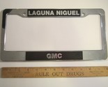 LICENSE PLATE Plastic Car Tag Frame LAGUNA NIGUEL GMC 14E - $30.72