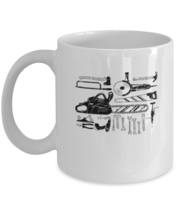 Coffee Mug Funny Carpenter Tools  - £11.70 GBP