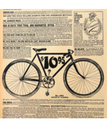 1969 Kenwood Bicycle 1901 Repro Advertisement Sears Bikes Transportation... - $460.99 MXN