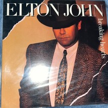 Elton John - Breaking Hearts - Elton John LP VG Original Vinyl - £18.73 GBP